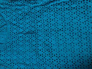 Cute Blue Cut out Tank Top