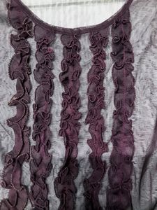 Mesh Top Long Sleeve