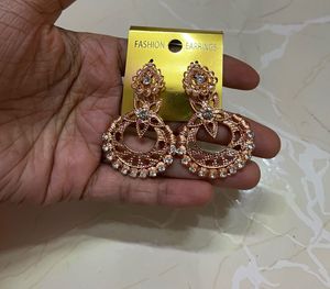 Elegant Rose Gold Earrings
