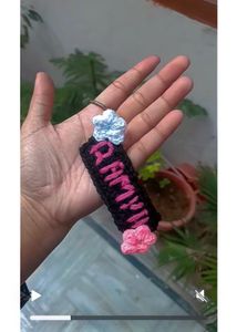 Crochet Name Keychains