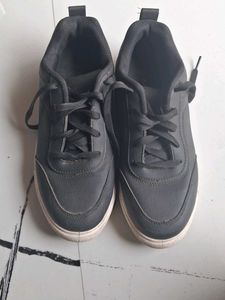 Classic Black Sneakers