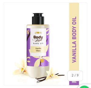 Plum Body Oil - VANILLA VIBES (200 ml)