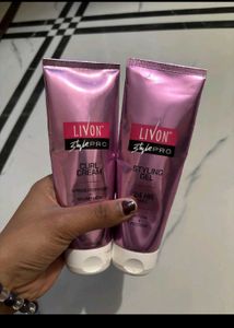Livon Curl Cream &amp; Styling Gel