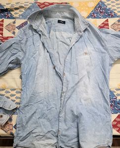Light Blue Denim Shirt