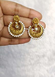 Gold Colour Plated Earrings