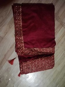 Beutiful Saree With Designer Blouse