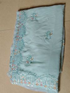 Party Wear Georgette Saree