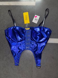 Party Shiny Corset Top