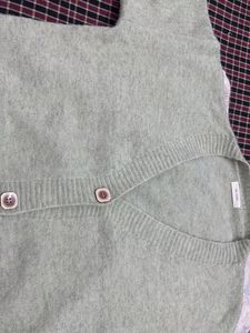 Mint Green Knit Cardigan