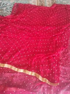 🔥 Hot Pink Mirror Work Lahenga 🔥