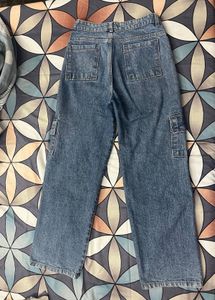 Blue Cargo Denim