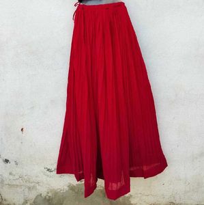 Red Lehnga Skirt