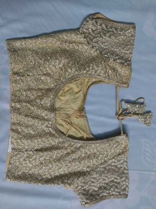 Embroidery Golden Blouse