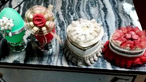 Trinket Boxes (Set of 4) Jewellery Box