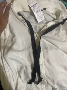 Black Bow Tie White Shirt