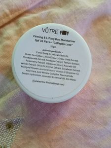 VotRE  Moisturiser