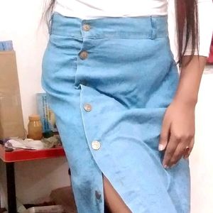 Denim Skirt
