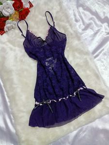 💜Purple Lace Babydoll💜