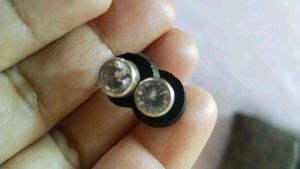 Stud Earrings Silver