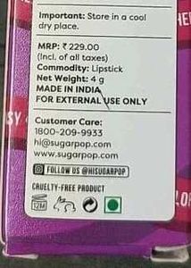 SUGAR POP ULTRASTAY RANSFERPROOF LIPISTICK