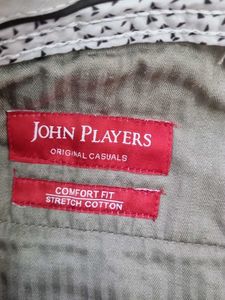 Khaki Cropped Chinos