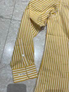 Zodiac Yellow White Shirt