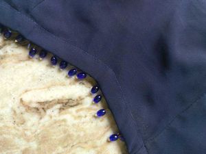 Elegant Navy Blue Saree