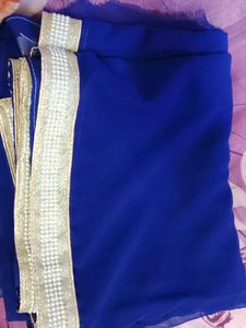 Royal Blue Saree