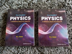 S.L. ARORA CLASS 12 VOL 1&2