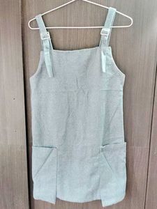 Cute Gray Jumper Dress