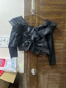 Ruffled Off-Shoulder Top