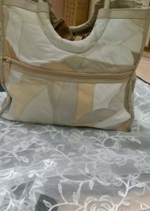 Patchwork Leather Shoulder Bag