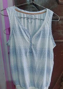Striped Sleeveless Top