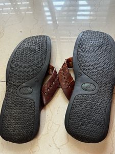 Male Leather Slippers