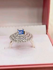 Pure Silver Ladies Ring