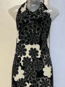 Yk2 Pinterest Floral Halter Dress