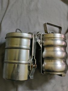 Tiffin &amp;  Glass Combo