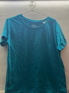 Blue NO FUSS T-Shirt