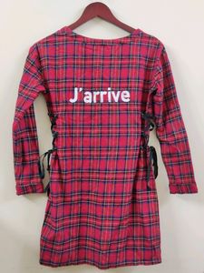Red Checkered Dress