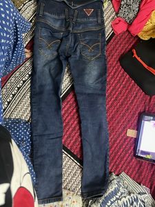 Dark Wash High-Waisted Jeans