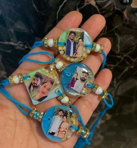 Resin Photo Rakhi