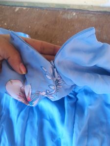 Blue Ethnic Gown