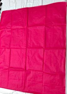 Women Saree Mall Silk Blend Zari Pink Suit Fabric