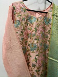 Embroidered Pant Suit