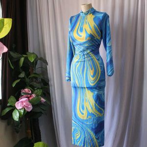 Urbanic Chic Swirl Print Dress