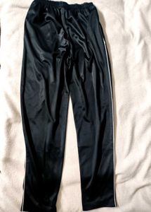Black Track Pants 30-32" waist