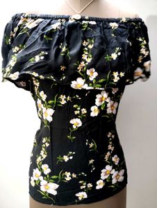 Floral Off-Shoulder Top