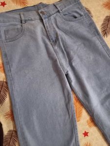 Light Wash Baggy Jeans For Men