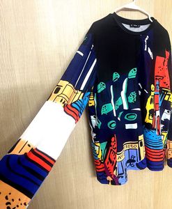 Artistic Abstract Long Sleeve T-Shirt