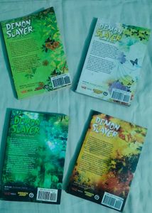 Demon Slayer Manga Set 5,6,7and 8